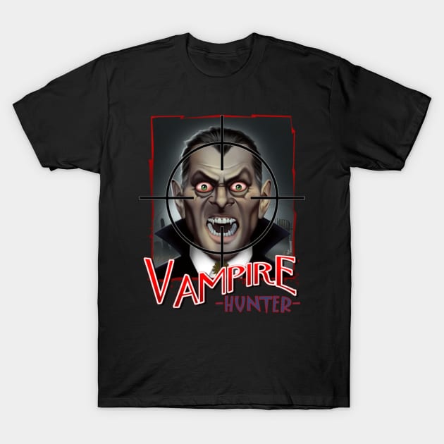 Vampire Hunter T-Shirt by ted1air